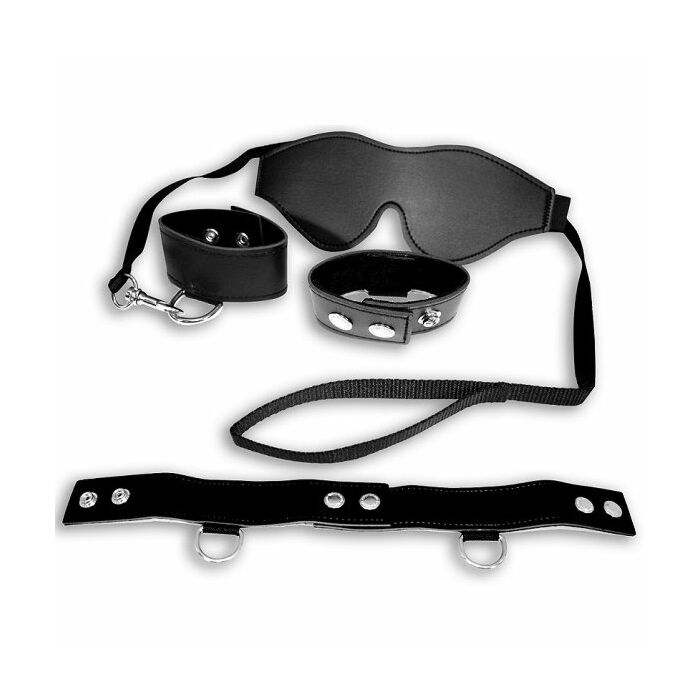 Sex & michief kit de bondage noir