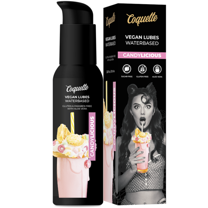 Lubrifiant vegan Candylicious 100ml - Coquette Chic Desire