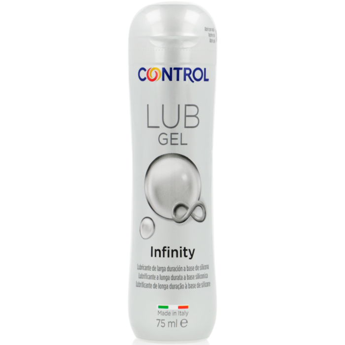 Gel Lubrifiant Contrôle Infinity - Lubrifiant à Base de Silicone 75 ml