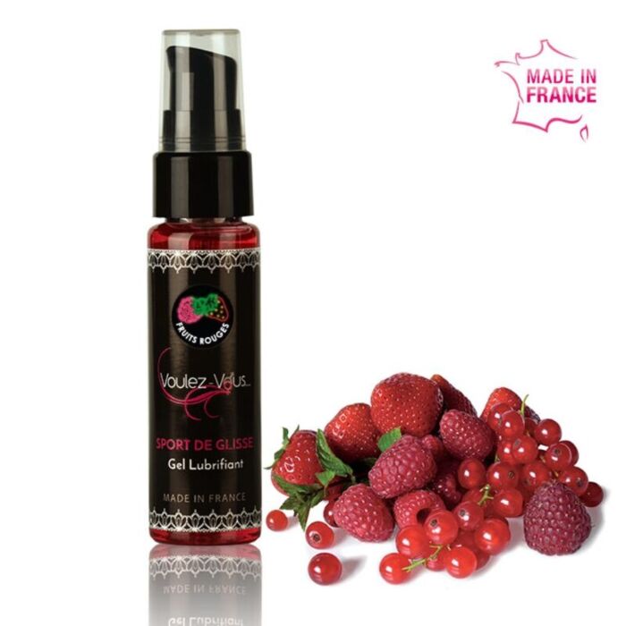 Voulez-vous Gel Lubrifiant aux Fruits Rouges 35ml - Sex Shop