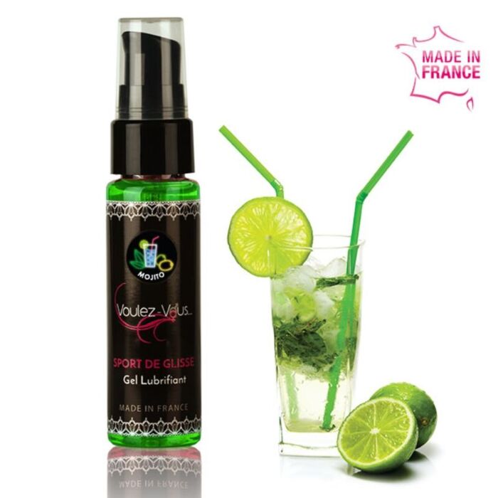 Gel lubrifiant à base d'eau mojito - 35 ml | Voulez-vous