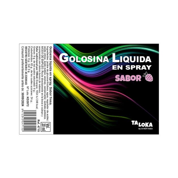 Pulvérisateur Tentation Fraise