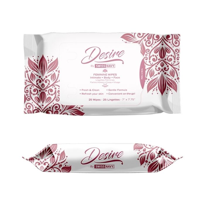 Paquete de toallitas íntimas Swiss Navy