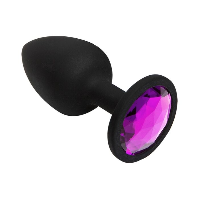 Booty Bling Spade Petit Plug en Silicone Rose à Bijoux - Stimule visuellement votre partenaire