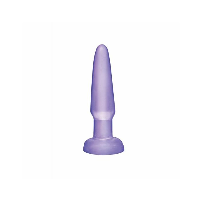 Mini plug Débutants Anal gélatine Basix 9cm