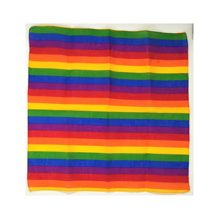 Mouchoir Arc-en-ciel 50x50cm - Coton Fierté LGBTQ+
