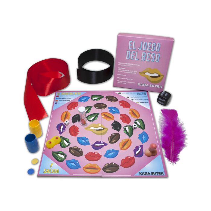 Jeu du baiser érotique: Jeu de dames érotique pour couples et amis