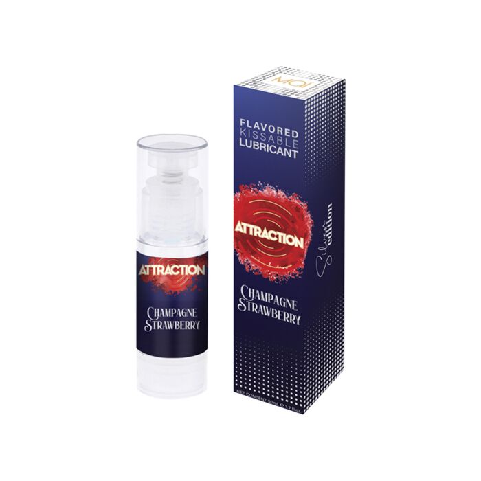 Lubrifiant Fraise Champagne 50ml