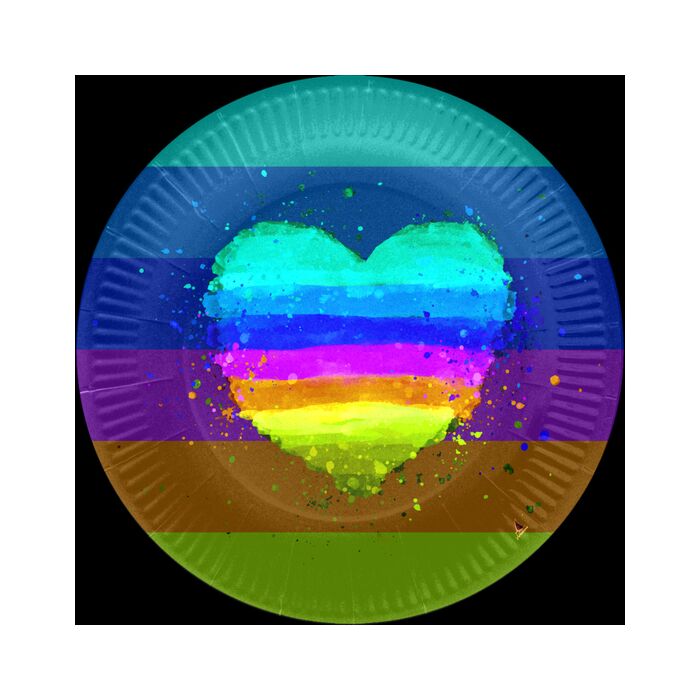 Assiette Pride 23 cm