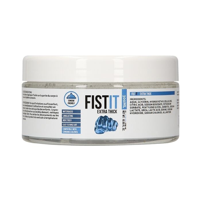 Lubrifiant Fist It Extra Thick 300ml - Compatible avec les préservatifs - Base d'eau: 