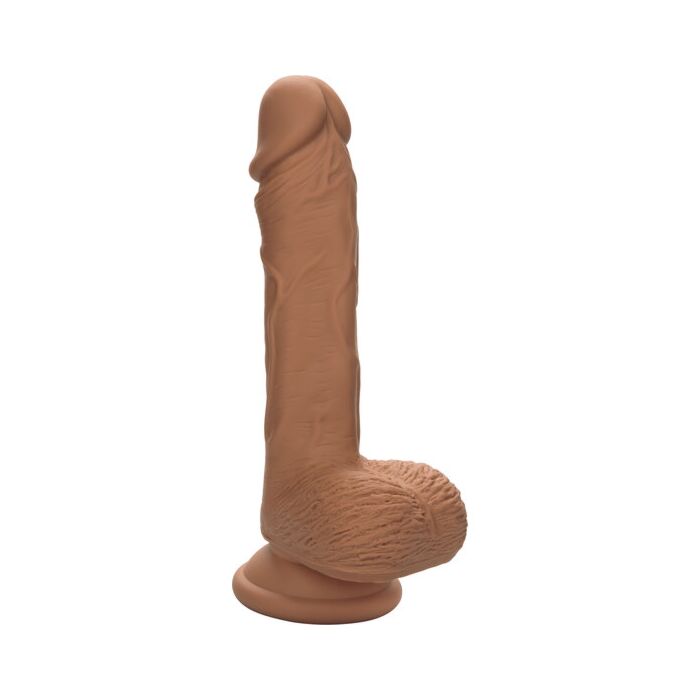 Dildo Double Densité Marron 17,75cm