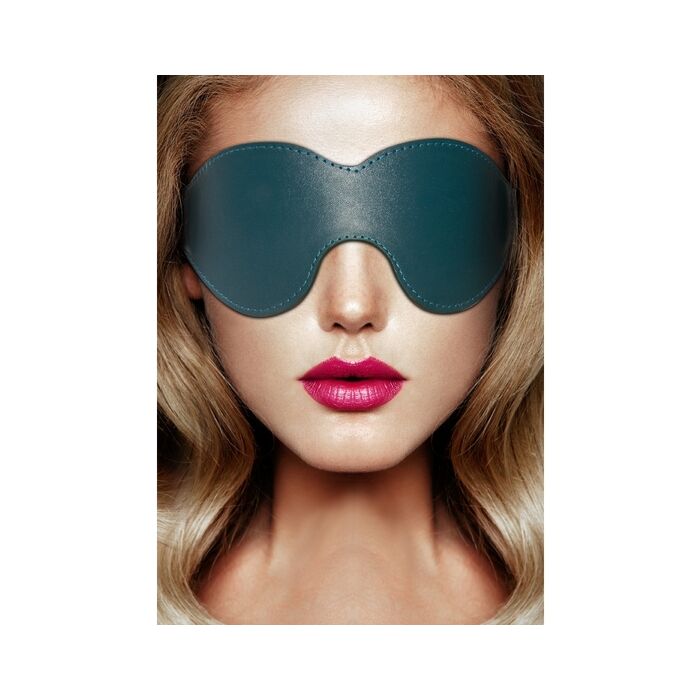 Masque Vert Halo - Accessoire BDSM Glamour