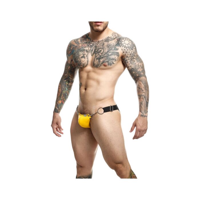 Dngeon Snap Jockstrap Jaune - Sex Shop en Ligne