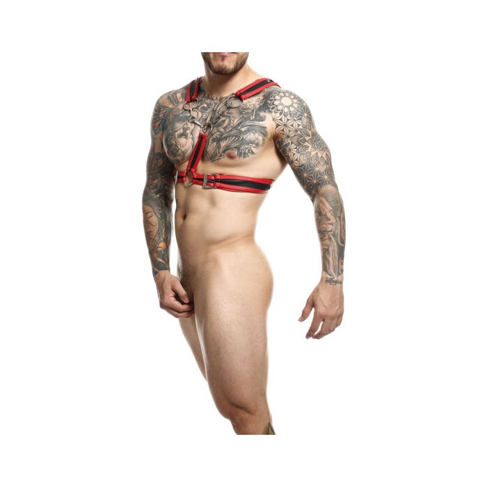 Harnais en chaîne croisée DNGEON - Rouge