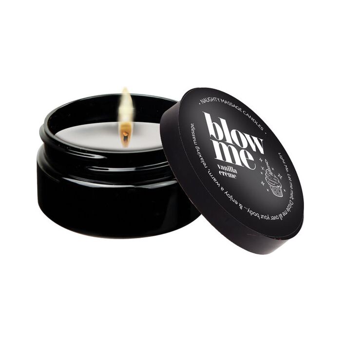 Bougie de massage Mini 56g Blow Me - Kama Sutra