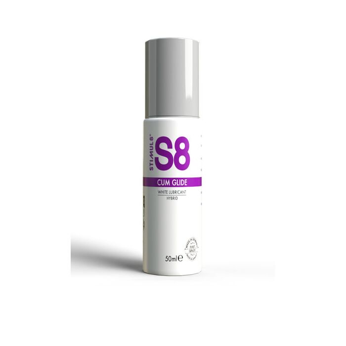 S8 Hybrid Cum Glide 50ml - Lubrifiant hybride conçu pour imiter le sperme.