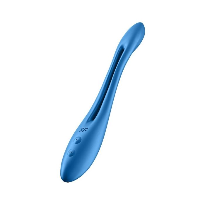 Satisfyer Elastic Game - Vibromasseur multifonction bleu foncé