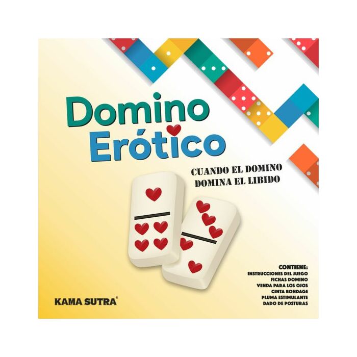 Diablo Piquant - Jeu de Domino Érotique avec Accessoires