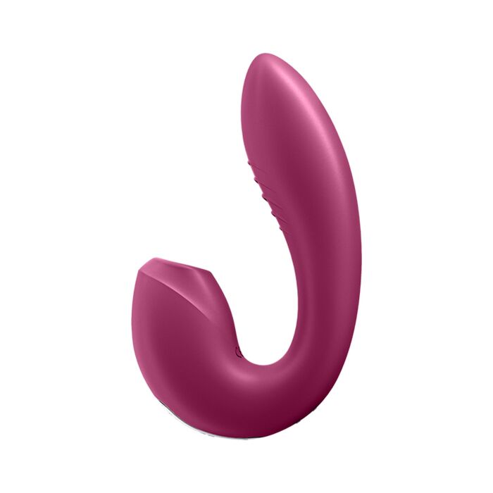 Satisfyer Sunray Stimulateur et Vibromasseur App Rouge - Sex Shop