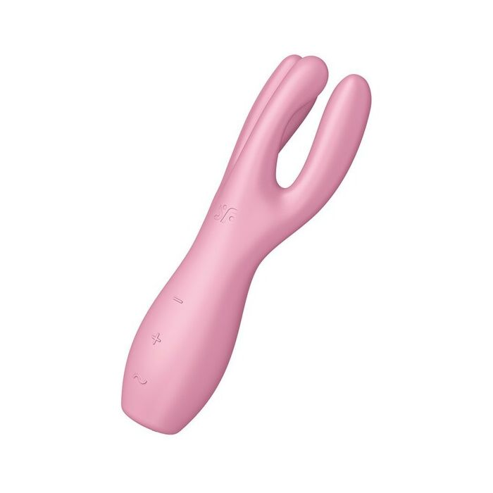 Satisfyer Threesome 3 Vibromasseur Rose - 3 Moteurs Puissants