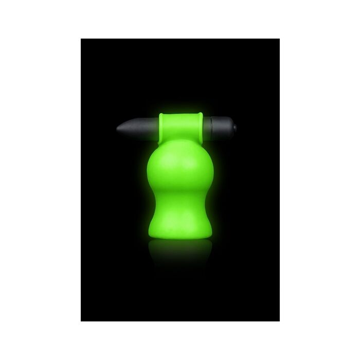 Aïe ! Masturbateur avec Vibrations Fluorescentes - Lumineux dans l'Obscurité