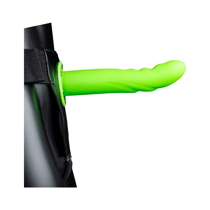 Ouch-Strap-On Courbé Texturé - Brille dans l'obscurité