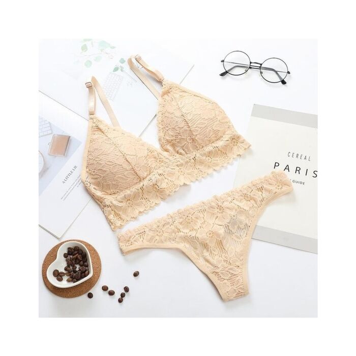 Ensemble Floral Nude