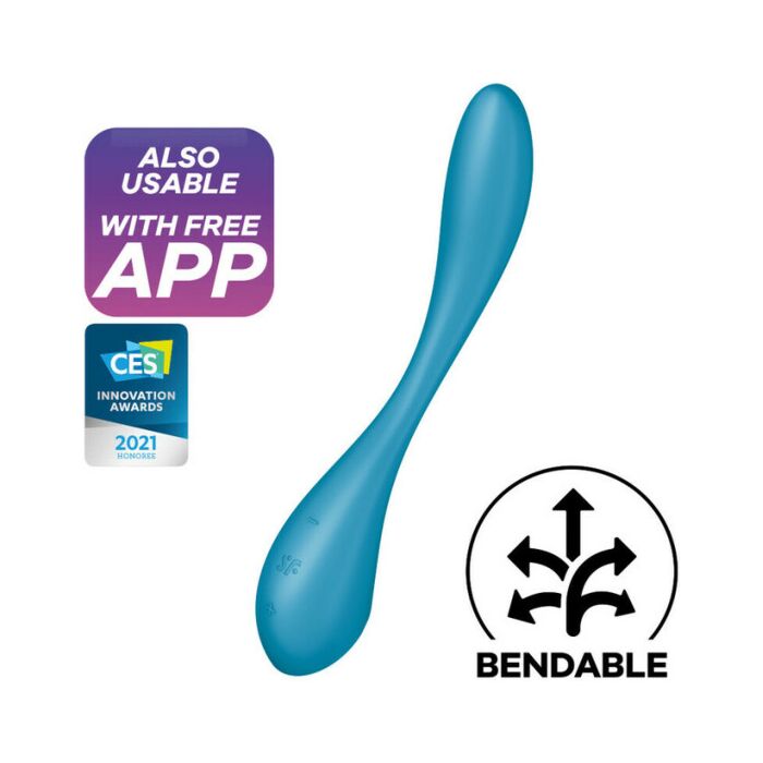 Vibromasseur FlexiG-Spot Bleu