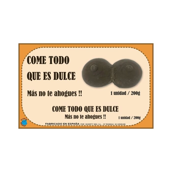 Chocotetas Afrodivertidas 200g ->