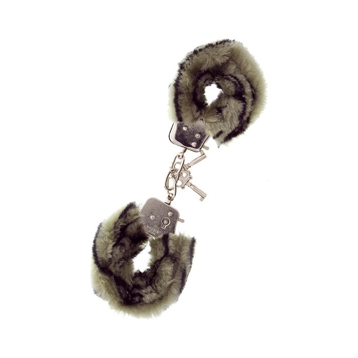 Menottes en Peluche Zèbre - Kit Libération