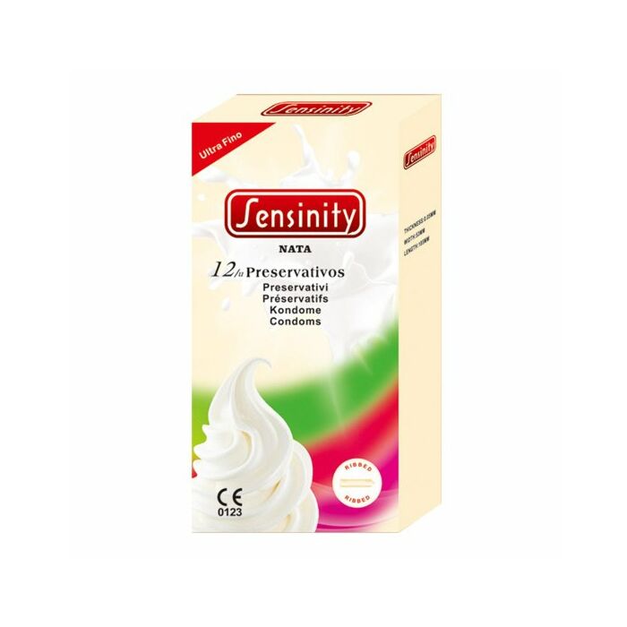 préservatifs crème Sensinity 12 pcs