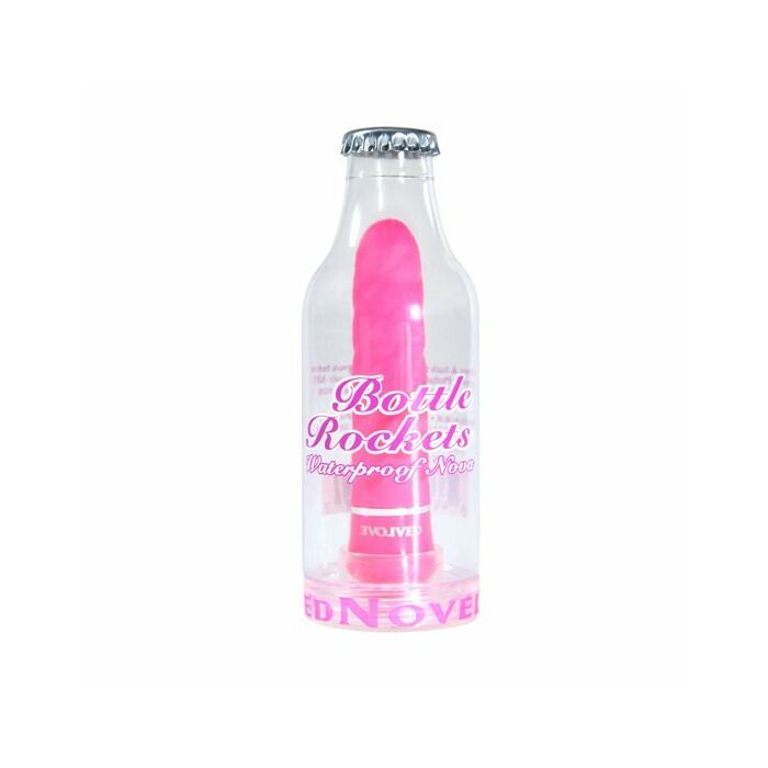 Nova fusées de bouteille vibrateur rose