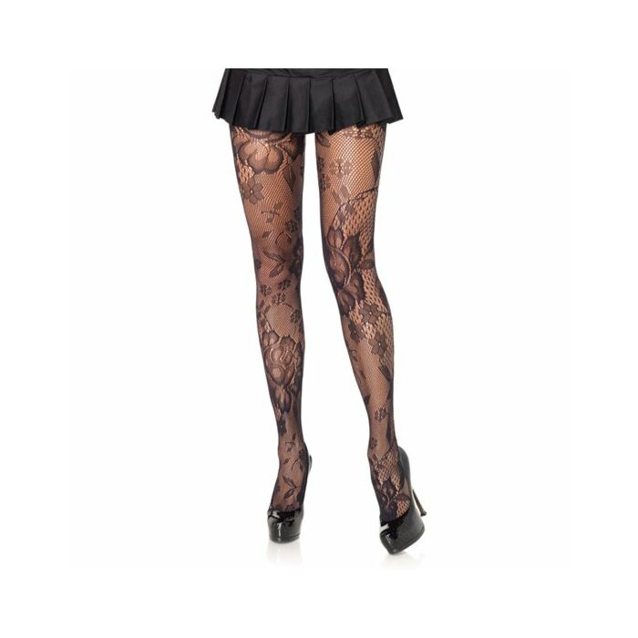 Leg avenue de noir floral culotte en dentelle
