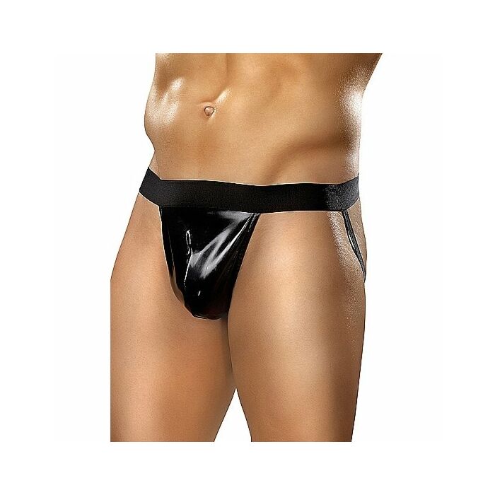puissance Homme jockstrap liquide noir onyx