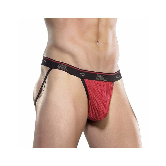 puissance Homme suspenseur crochet rouge