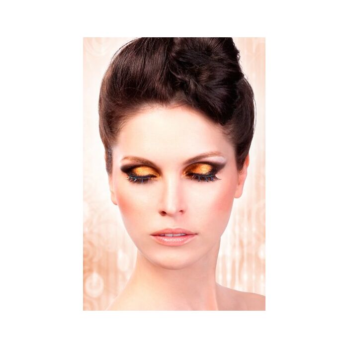 Baci faux cils bleu diamant blanc rouge