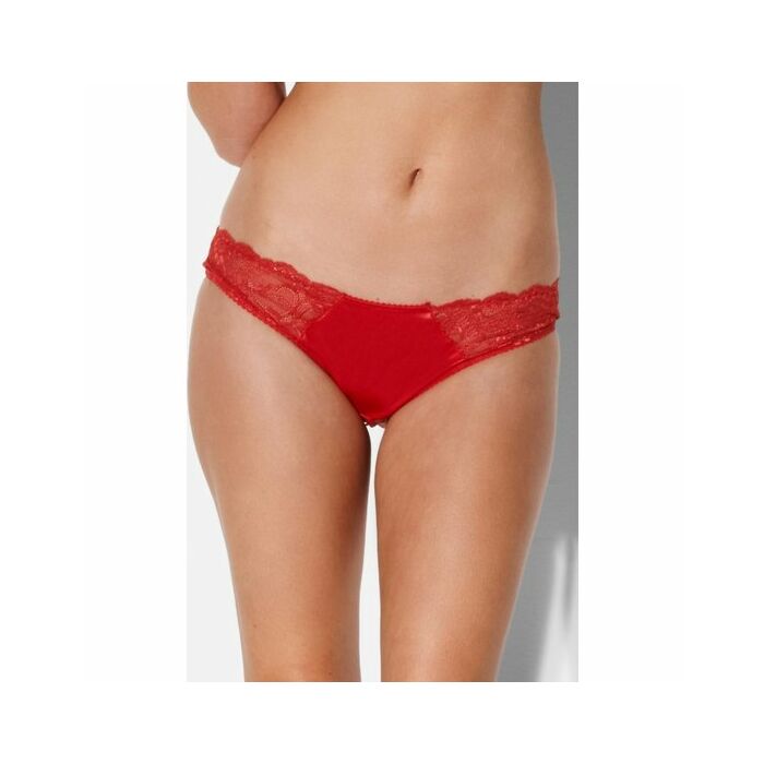 Embrasse-moi ouverture string rouge