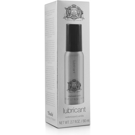 Touche eau arôme de vanille lubrifiant à base 80 ml