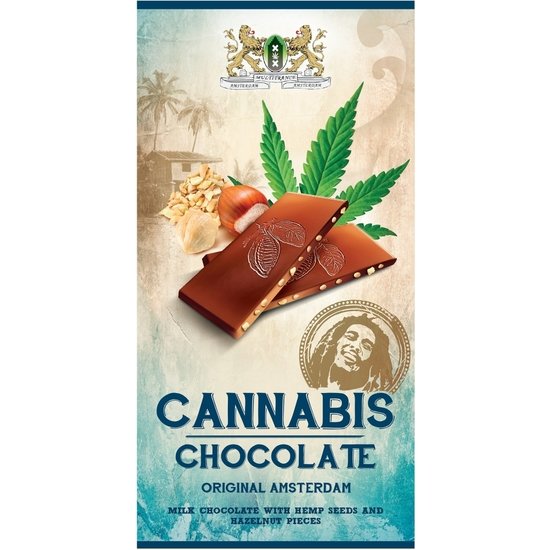 Chocolat blanc Bob Marley -80g