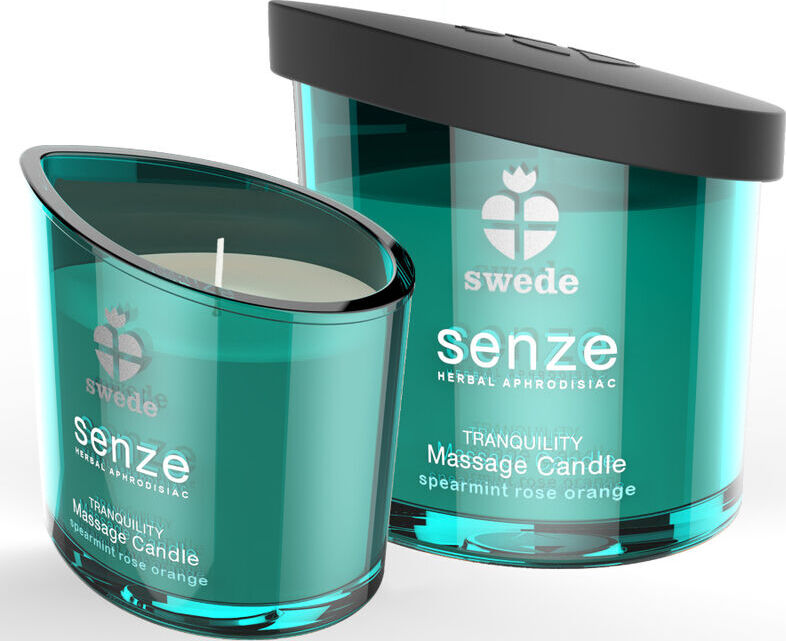 Bougie de Massage SWEDE SENZE TRANQUILITY Huile de Massage